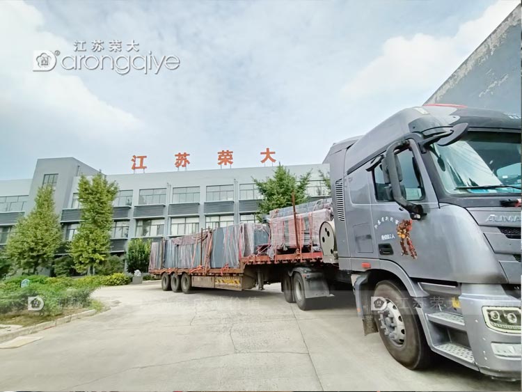 安徽智慧候车亭发货实拍案例